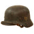 Original German WWII Heer Army M35 Single Decal Steel Helmet with 56cm Liner & Torn Chinstrap - Q64 Original Items