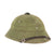 Original Vietnam War North Vietnamese Army (NVA) Pith Helmet with Soldier Artwork Carving - Correct Wartime 1960s Construction Original Items