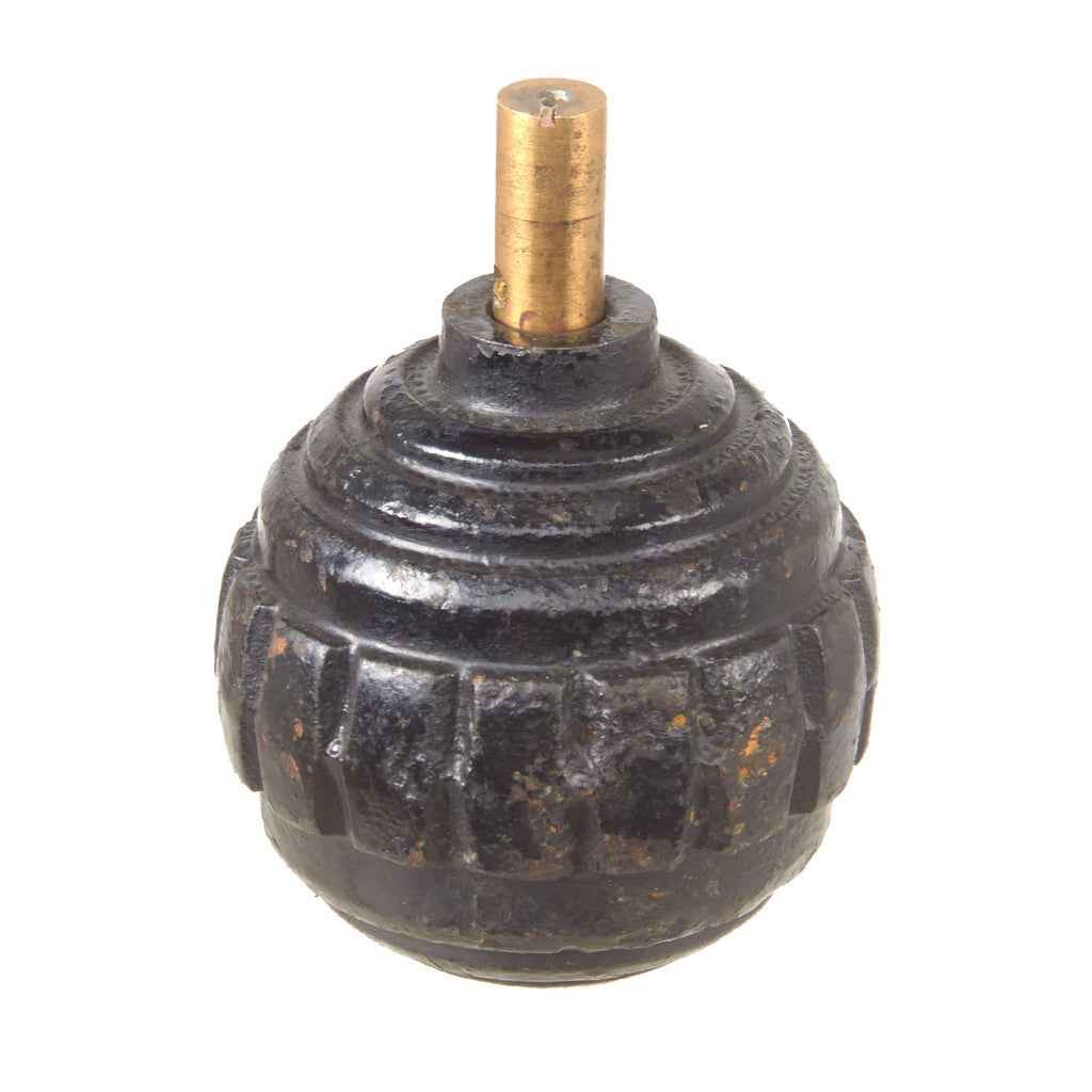 Original Imperial German WWI Model 1915 n/A Ball Hand Fragmentation Inert Grenade - Kugelhandgranate Original Items