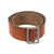 Original German Pre-WWII Army Heer Officers 60mm Brown Leather Open Claw Buckle Belt Original Items