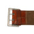 Original German Pre-WWII Army Heer Officers 60mm Brown Leather Open Claw Buckle Belt Original Items