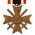 Original German WWII War Merit Cross 2nd Class with Swords by Deschler & Sohn with Named Award Document - KvKII Original Items