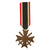 Original German WWII War Merit Cross 2nd Class with Swords by Robert Hauschild with Named Award Document and Packet - KvKII Original Items