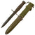 Original U.S. WWII M4 Bayonet for the M1 Carbine by IMPERIAL with M8A1 Scabbard by Pennsylvania Working Home for the Blind Original Items