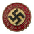 Original German NSDAP Party Painted Buttonhole Membership Pin by Matthias Oechsler & Söhne - RZM M1/14 Original Items
