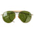 Original WWII USAAF Private-Purchase Aviator Sunglasses with Possibly Named Aviation Case Original Items