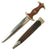 Original German WWII Transitional NSKK Dagger by F.W. Höller of Solingen with Relic Scabbard Original Items