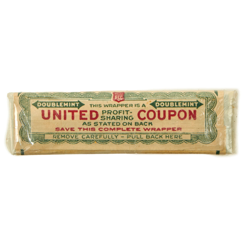 Original U.S. WWII Wrigley’s Gum Wrapper - Filled for Display ...