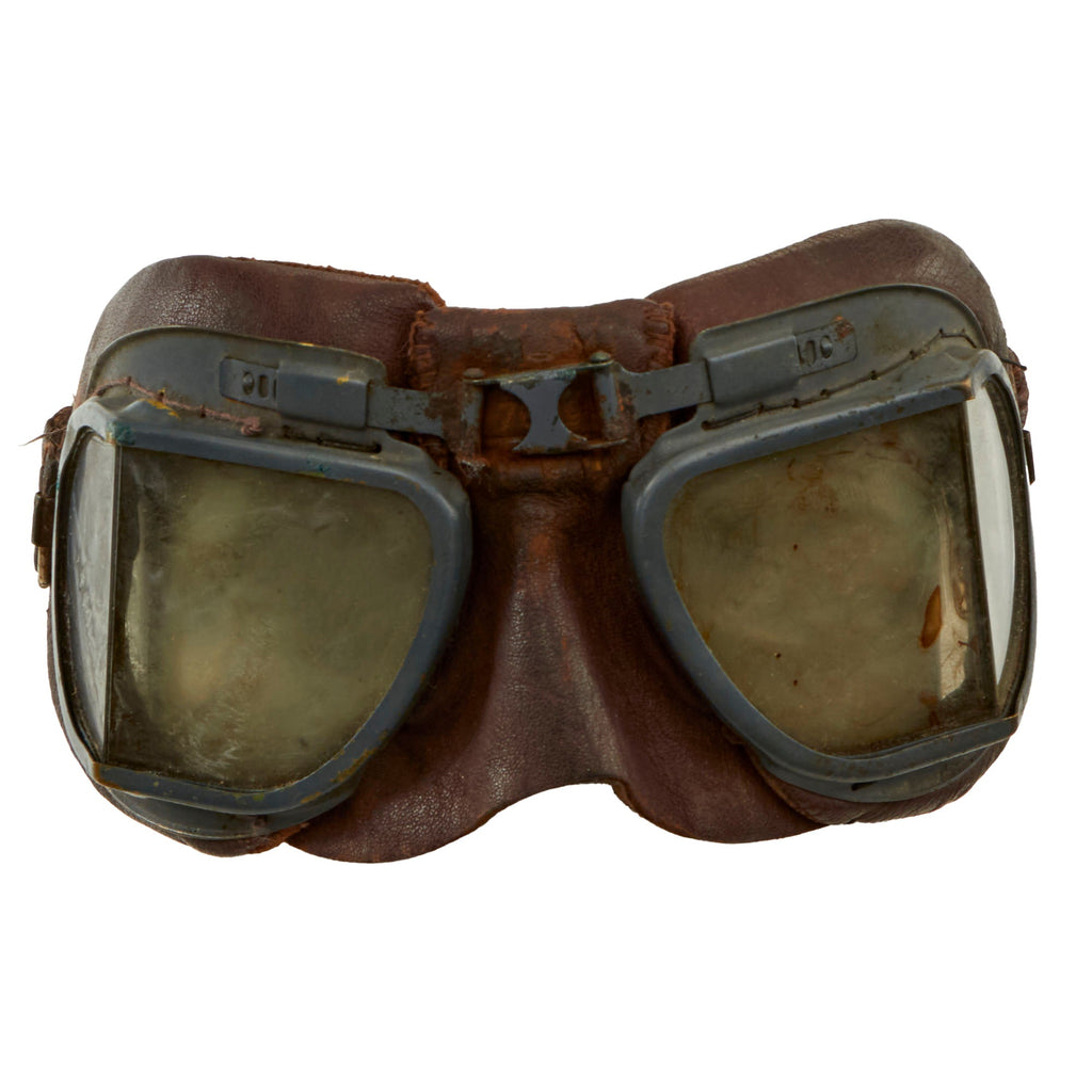 Original British WWII RAF Early Mk VII Flying Goggles