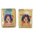Original U.S. WWII Cigarette Pack Wrappers Filled for Display - Lot of Six Original Items