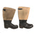 Original German WWII Wool Felt Sentry Winter Boots - Size 29cm Original Items