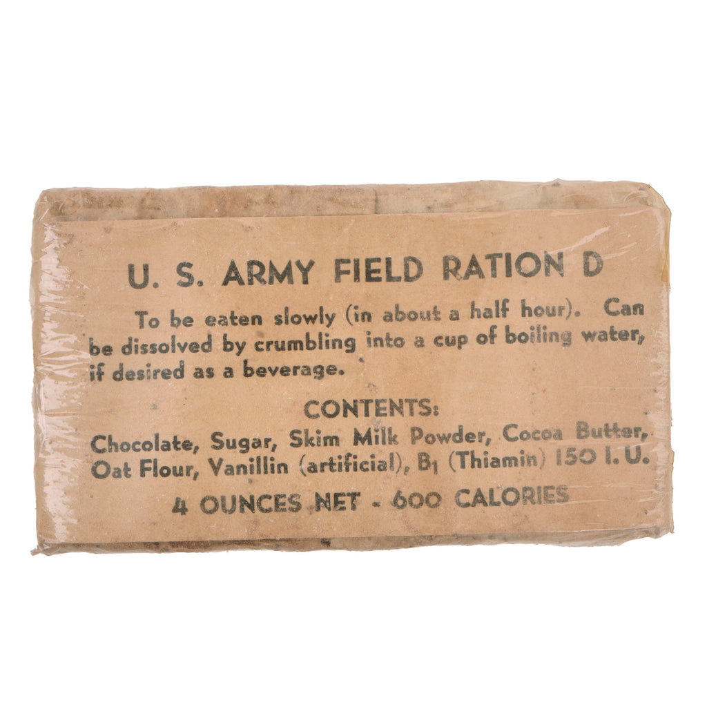1940 Ration Can Labels Original U.S. WWII Early War D-Ration with White Label - Rare - Field ...