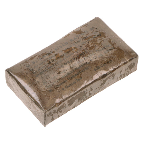 Original U.S. WWII Army Unopened Field Ration D Bar by Hershey Chocolate Corporation - Rare