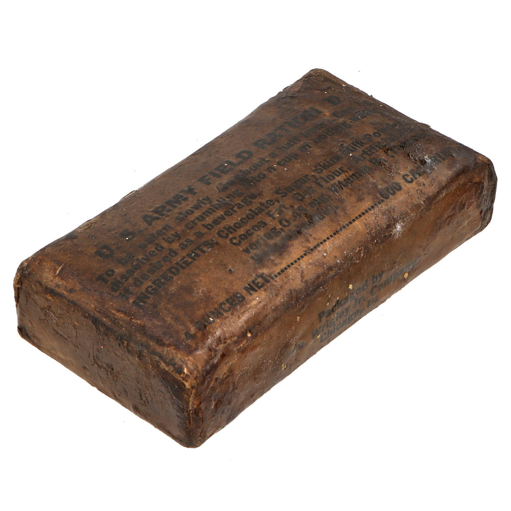 Original U.S. WWII Army Unopened Field Ration D Bar by Wm. Wrigley Jr ...