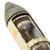 Original U.S. Vietnam War INERT 81mm M57A1 White Phosphorus Mortar Cutaway M301A2 Round with Fuze on Custom Display Stand Original Items