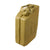 Original German WWII Tropical Tan Repainted Wehrmacht 20 Liter Petrol Jerry Can by Schwelmer Eisenwerke, Müller & Co. - Dated 1943 Original Items