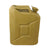 Original German WWII Tropical Tan Repainted Wehrmacht 20 Liter Petrol Jerry Can by Schwelmer Eisenwerke, Müller & Co. - Dated 1943 Original Items