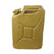 Original German WWII Tropical Tan Repainted Wehrmacht 20 Liter Petrol Jerry Can by Schwelmer Eisenwerke, Müller & Co. - Dated 1943 Original Items