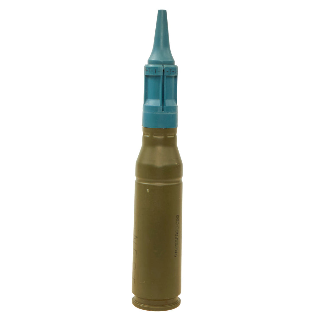 M791 Inert Original U.S. Cold War Era Inert 25mm TPDS-T M910 Round Set with Cutaw ...