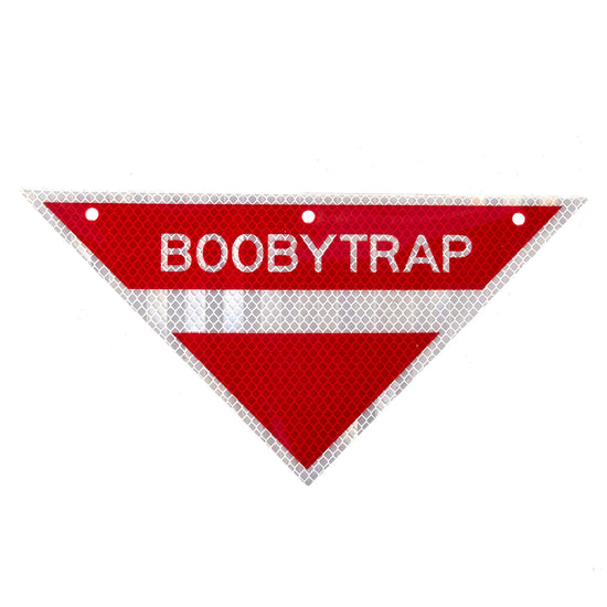 Original U.S. GWOT Era EOD Booby Trap Marker - 5¾ x 11⅜” Original Items