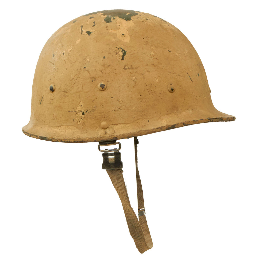 Original U.S. Operation Iraqi Freedom M80 Helmet with Possible Unit Markings on Liner Original Items