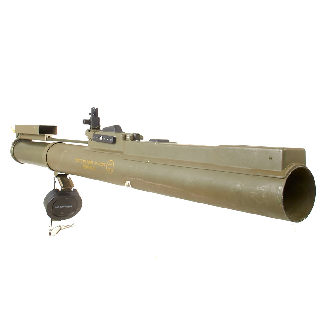 Original U.S. Global War on Terror INERT M72E5 Light Anti-Tank Weapon LAW Rocket Propelled Grenade Launcher with Sight Rails Original Items