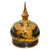 Original WWI Imperial German Baden Complete M1895 Landwehr Reserve Infantry Officer’s Pickelhaube Spiked Helmet - Size 55