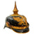 Original WWI Imperial German Baden Complete M1895 Landwehr Reserve Infantry Officer’s Pickelhaube Spiked Helmet - Size 55