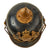 Original German WWI Bavarian Model 1914 Tin Plate Pickelhaube Helmet - Eisenblech Ersatz-Helme - Manufactured by Bing of Nurnberg