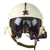 Original U.S. Vietnam War Era Named APH-5 Helicopter Pilot Flying Helmet by Gentex Corporation - Size Medium Original Items