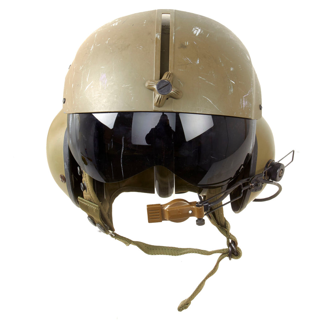 Original U.S. Cold War Gentex SPH-4 Helicopter Pilot Helmet - Dated 1988 - Size Regular Original Items