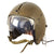 Original U.S. Vietnam War APH-5 Helicopter Pilot Flying Helmet Likely by Sierra Engineering Co. - Incomplete Original Items