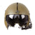 Original U.S. Vietnam War APH-5 Helicopter Pilot Flying Helmet by Gentex Corporation - Dated 1968 - Incomplete Original Items