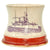 Original Spanish-American War USS Olympia “Dewey’s Flagship” Ceramic Spittoon by the Wheeling Pottery Co. Original Items