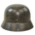 Original German WWII 1939 Dated Luftwaffe M35 Double Decal Steel Helmet with Dome Stamp, 58cm Liner & Chinstrap - marked Q66 Original Items