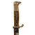 Original German Pre WWII Heer Short Stag Handle 98k Dress Bayonet by C. Lütters & Co of Solingen with Scabbard and Leather Frog Original Items