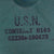 Original U.S. WWII-Era US Marine Corps Issue M-1940 Pressed Fiber Sun Helmet with Original Chinstrap & Officer’s EGA Device Original Items