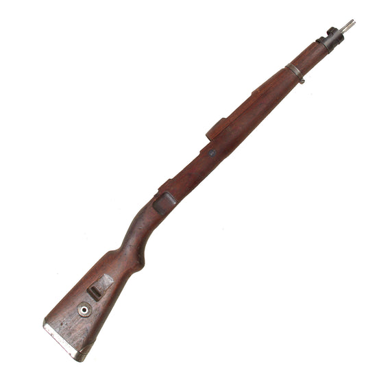Original German WWII Laminated Karabiner 98k Gewehr 33/40 “Mountain” Carbine Lower Stock & Handguard - K98k