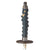 Original 18th Century Edo Period Japanese Handmade Ō-Wakizashi Short Sword with Lacquered Scabbard, Kogatana Knife, and Sageo Cord