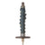 Original 18th Century Edo Period Japanese Handmade Ō-Wakizashi Short Sword with Lacquered Scabbard, Kogatana Knife, and Sageo Cord