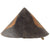 Original Japanese Edo Period 19th Century Conical Samurai Jingasa Helmet with Family Crest and Extensive Kanji Markings on Interior Original Items