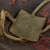 Original Japanese Edo Period 19th Century Conical Samurai Jingasa Helmet with Family Crest and Extensive Kanji Markings on Interior Original Items