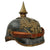 Original Imperial German WWI Unit-Marked Prussian M1895 Line Infantry Pickelhaube Spiked Helmet with Original Chinstrap - JR 25 Original Items