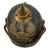 Original Imperial German WWI Unit-Marked Prussian M1895 Line Infantry Pickelhaube Spiked Helmet with Original Chinstrap - JR 25 Original Items