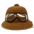 Original German WWII 2nd Model Afrikakorps DAK Sun Helmet by J. H. Soffel with Eye Shields - Dated 1942 - Size 56 Original Items