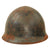 Original Japanese WWII Type 90 Army Relic Helmet with Intact Star - No Liner or Chinstrap - Tetsubo Original Items
