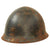 Original Japanese WWII Type 90 Army Relic Helmet with Intact Star - No Liner or Chinstrap - Tetsubo Original Items