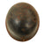 Original Japanese WWII Type 90 Army Relic Helmet with Intact Star - No Liner or Chinstrap - Tetsubo Original Items