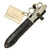 Original U.S. WWII 91st Infantry Division Rare Everitt Green Handle Knuckle Fighting Knife with Scabbard Carried by Bronze Star Recipient Sergeant Joseph F. Eak Sr., 363rd Infantry Regiment Original Items