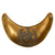 Original French 2nd Empire Garde Nationale Officers’ Liberté, Ordre Public Brass Gorget Original Items
